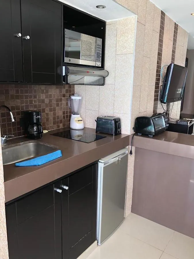 Ocean Front Studio Apartment Cancun Mexico