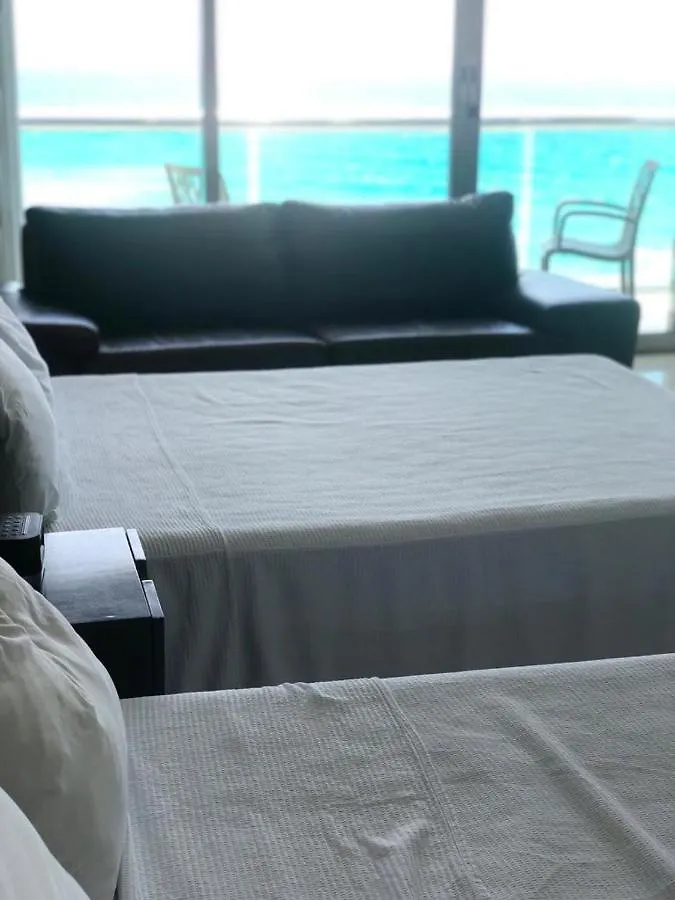 Ocean Front Studio Apartment Cancun